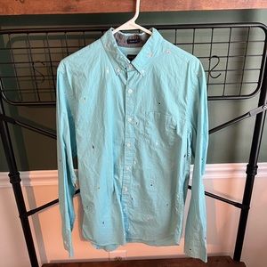 J Crew Slim Fit Men’s Button Down Shirt